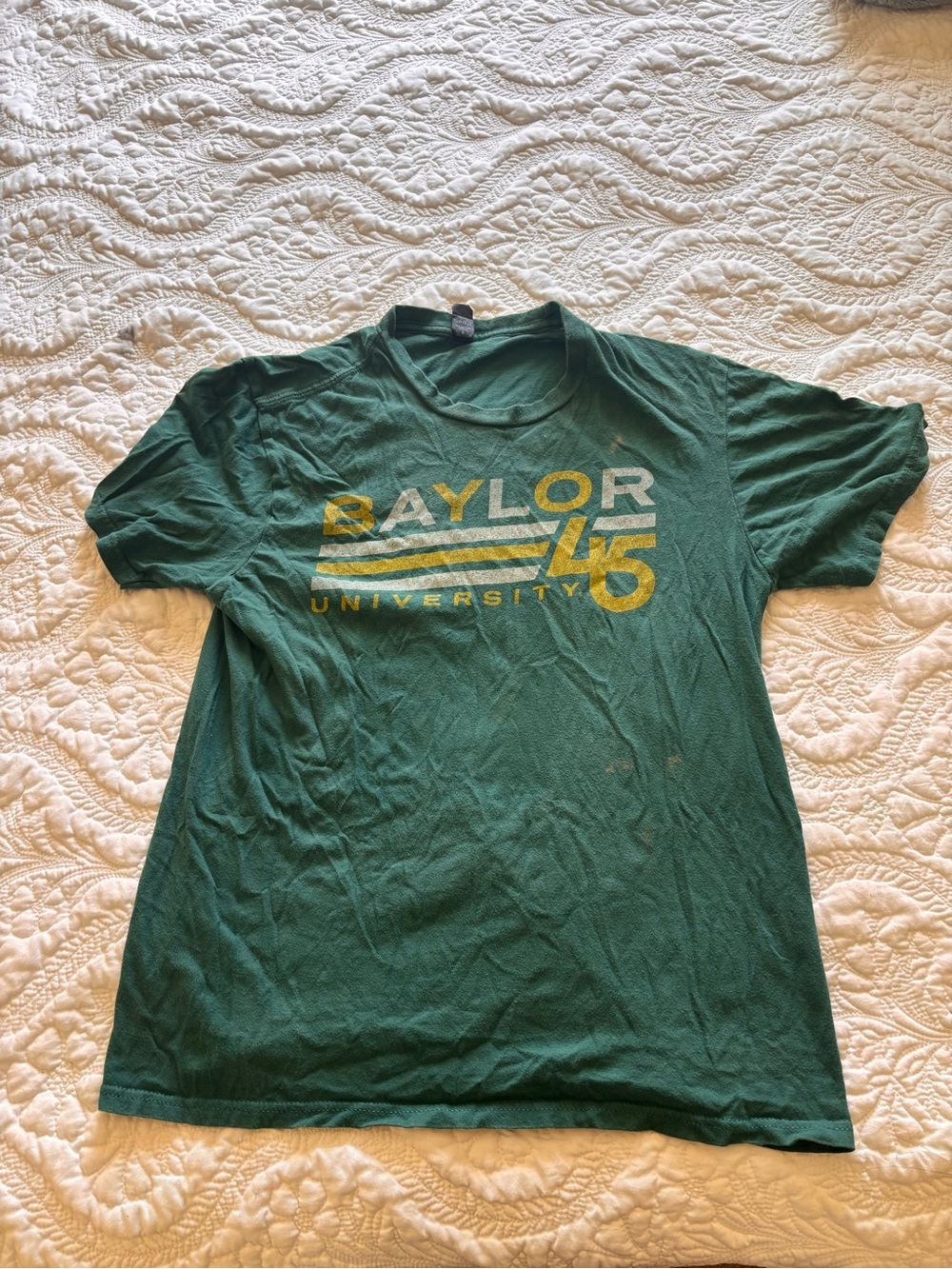 Baylor University Green Graphic Short Sleeve Tee